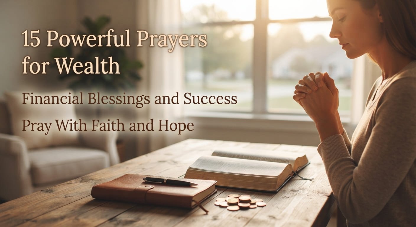 15 powerful prayers for wealth, financial blessings and success