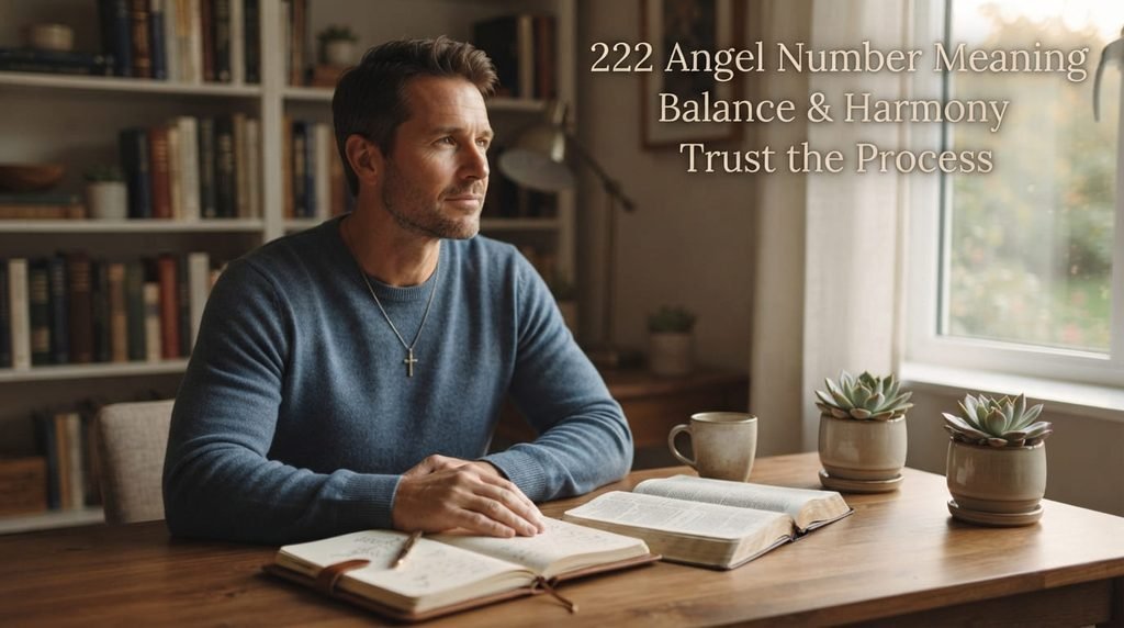 222 angel number meaning for balance harmony and trust