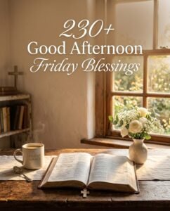 Good Afternoon Friday Blessings with warm Friday afternoon sunlight
