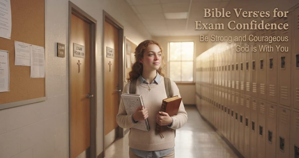 Bible verses for confidence and courage before an exam