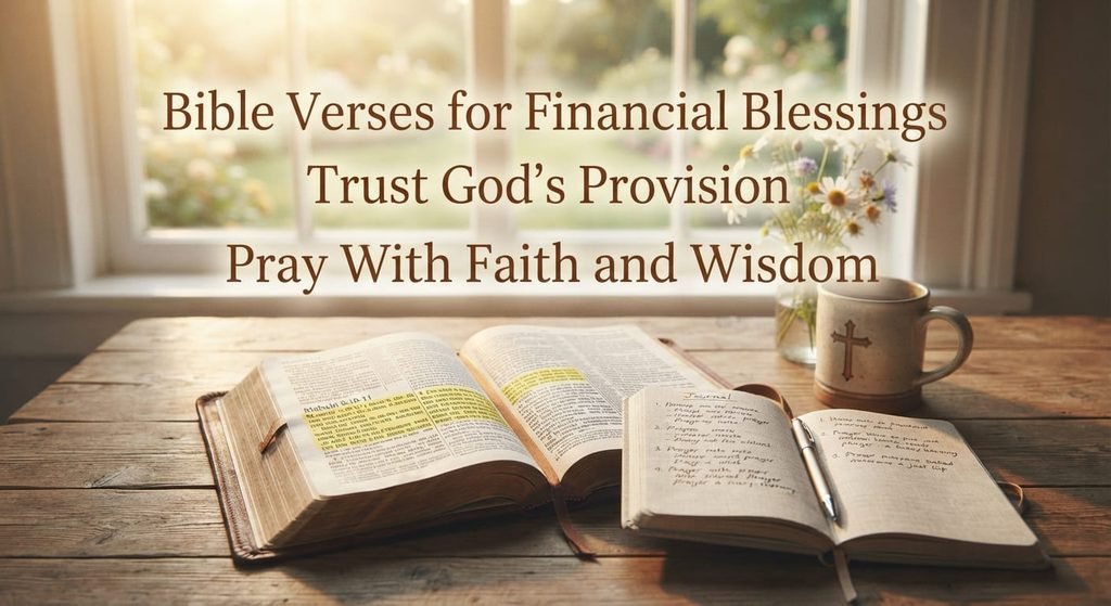 Bible verses for wealth, financial blessings, and God's provision