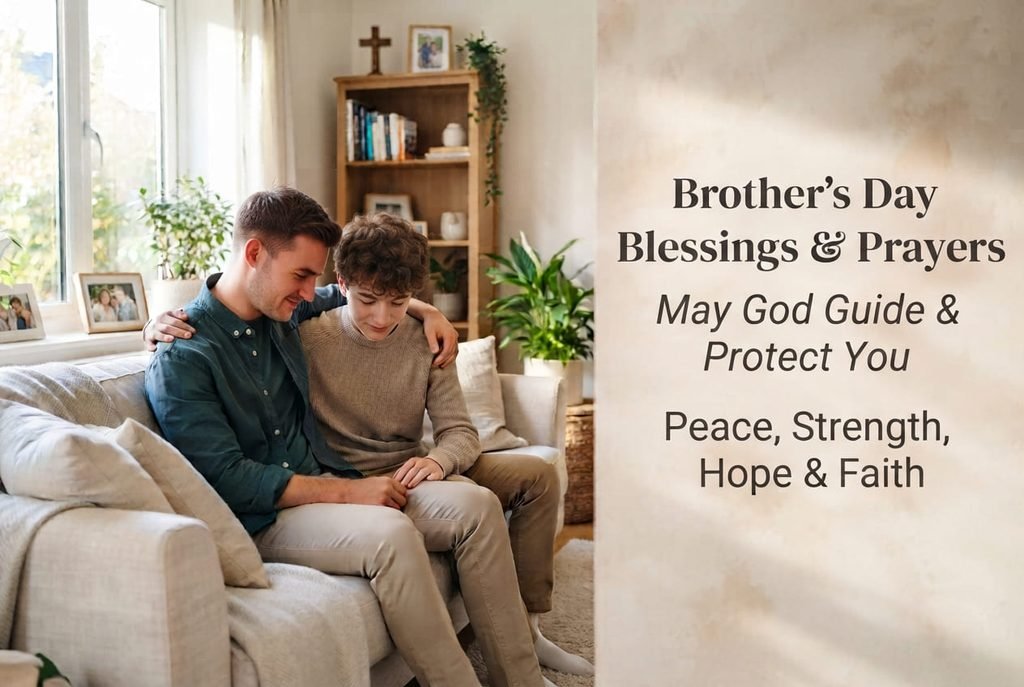 Brother's Day blessings and prayers for peace, protection and guidance
