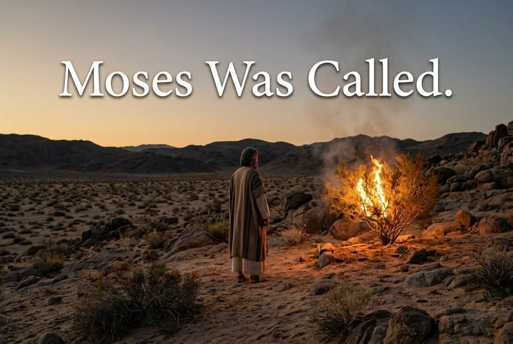 Christian Bible representing God's calling and spiritual preparation