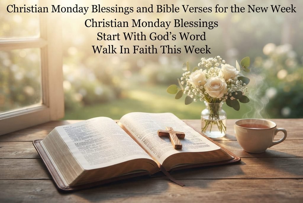 Christian Monday blessings and Bible verses