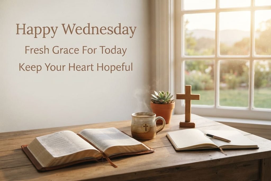 Fresh Wednesday blessings with faith and hope