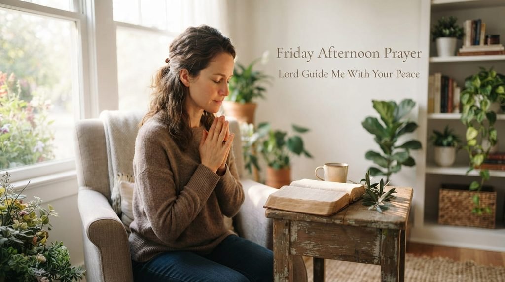 Friday afternoon prayer for peace strength protection and guidance