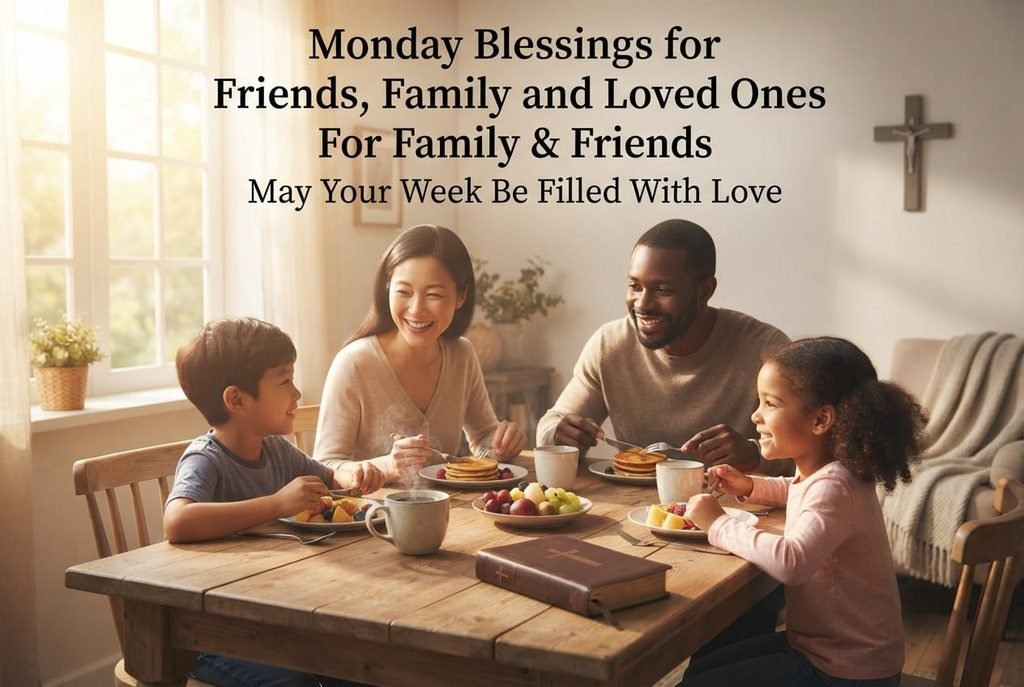 Monday blessings for friends and family