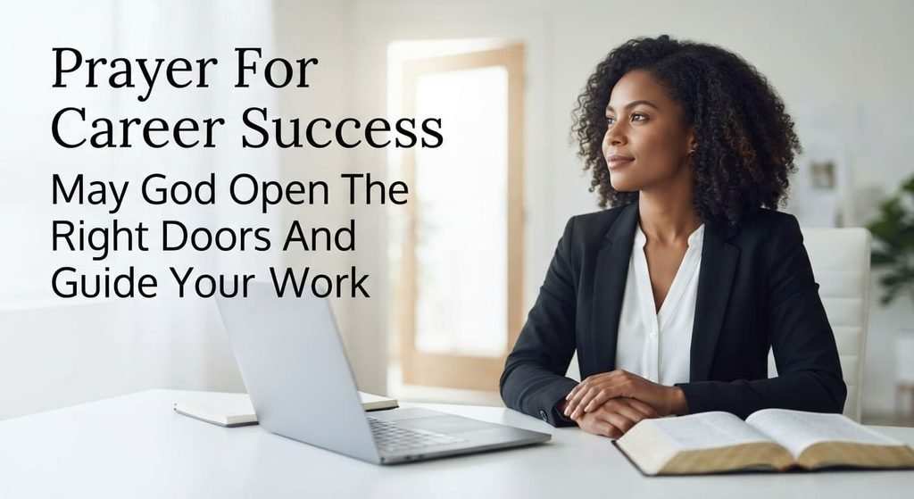 Prayer for career and business success and opportunities