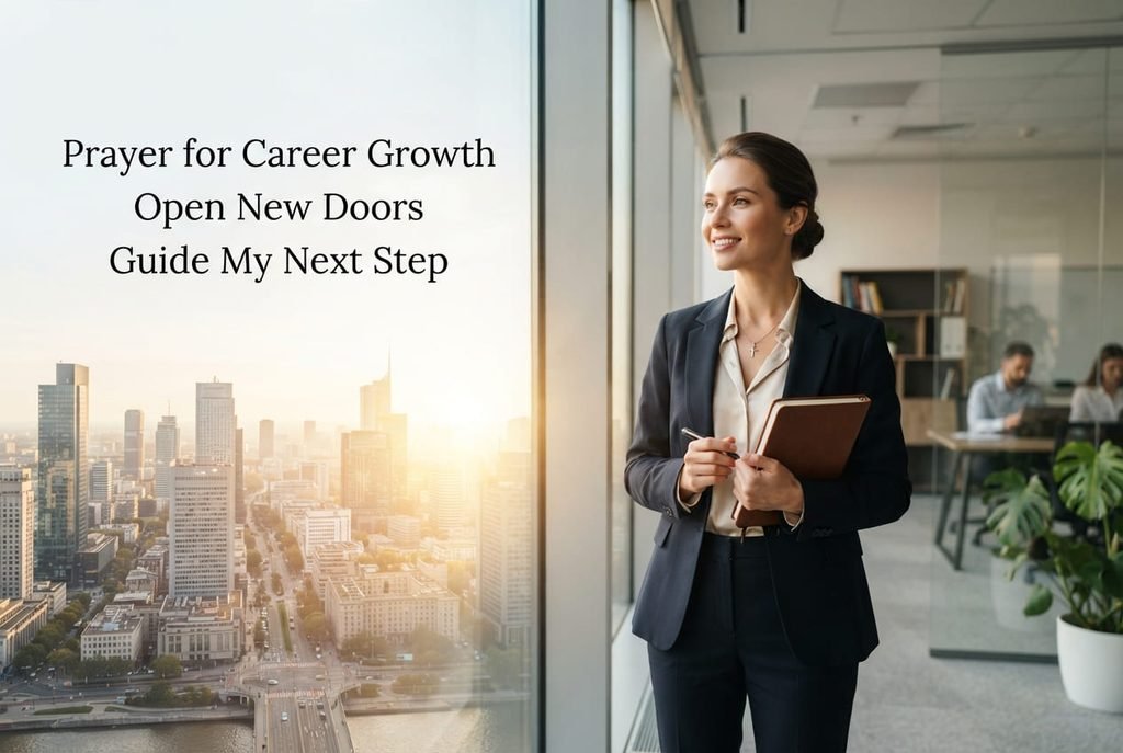 Prayer for career growth and promotion