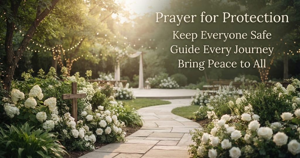 Prayer for safety and protection at an event