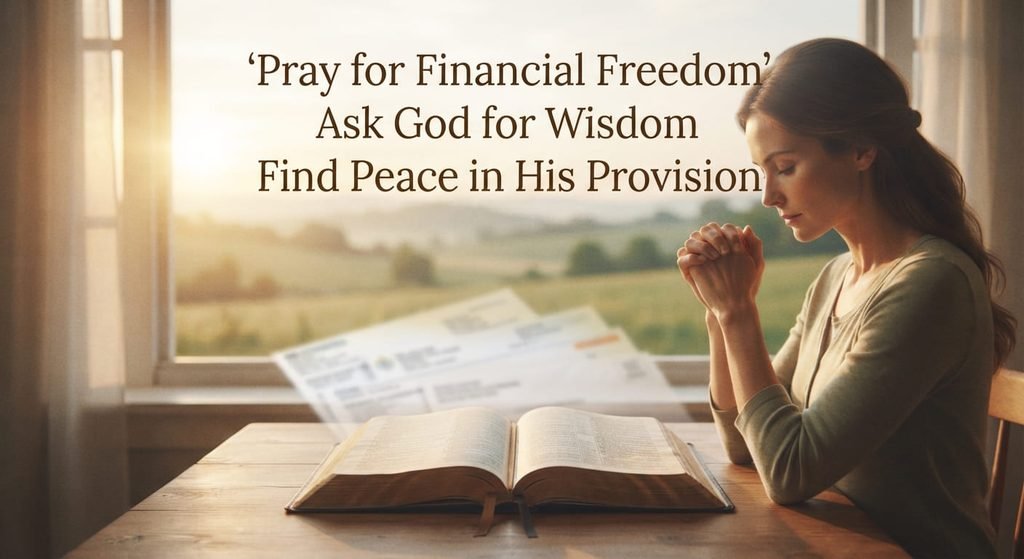 Prayer for freedom from debt and financial burdens