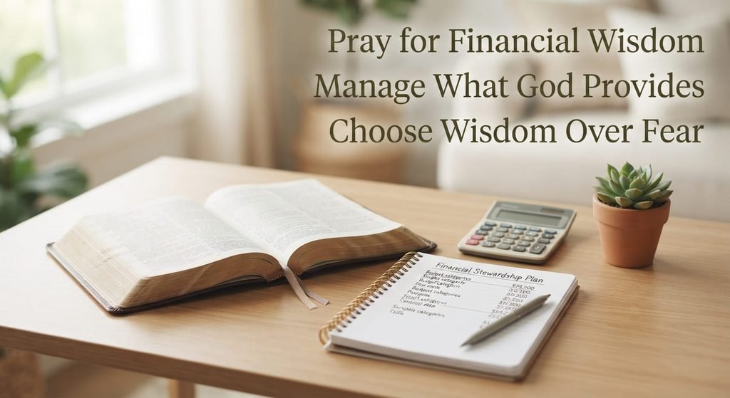 Prayer for financial wisdom and responsible money management