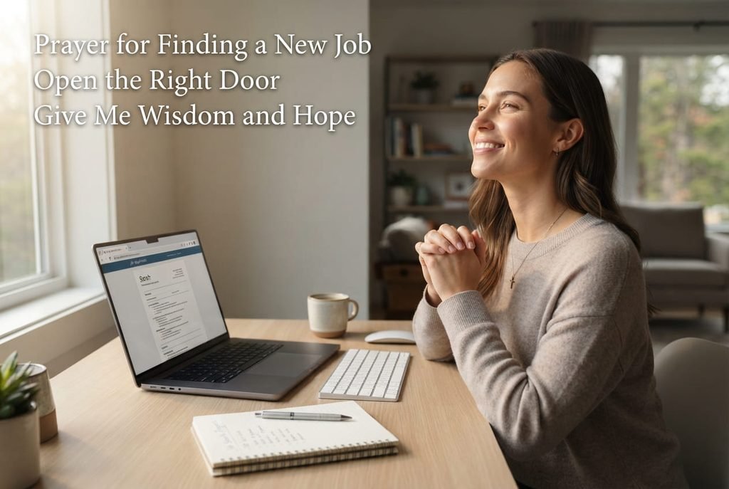 Prayer for finding a new job and employment breakthrough