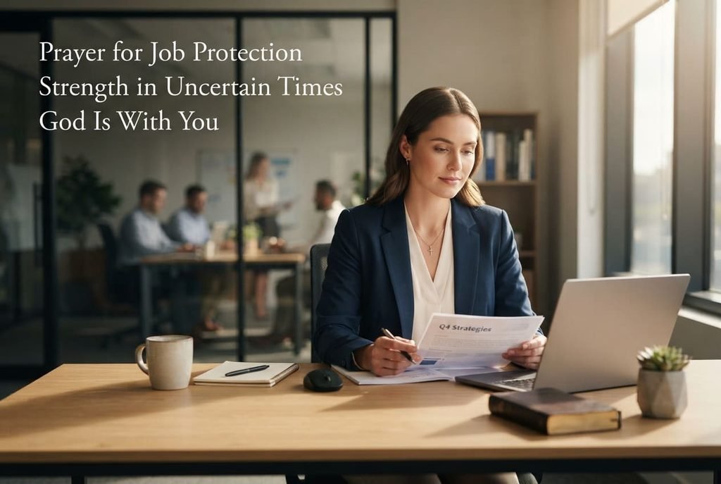 Prayer for job protection and job stability