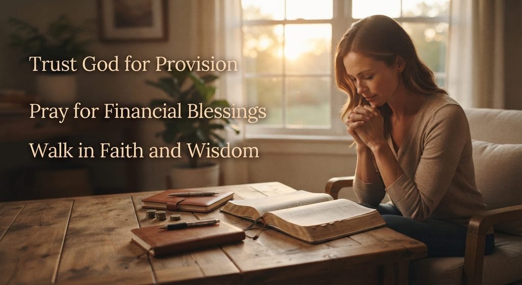 Christian prayer for wealth and financial provision