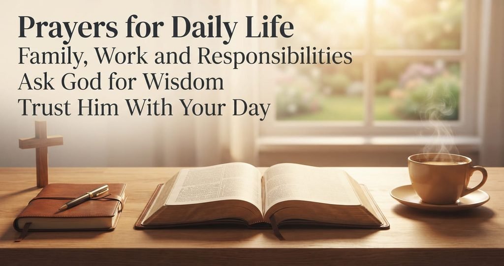 Morning prayers for family, work, finances, and daily responsibilities