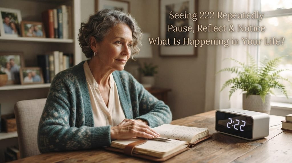 seeing 222 repeatedly and reflecting on its spiritual meaning