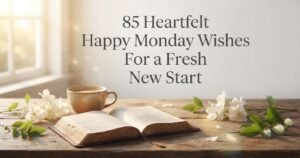 Heartfelt Happy Monday Wishes for a Fresh Start