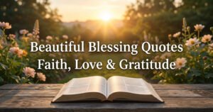 Beautiful blessing quotes to inspire faith, love and gratitude