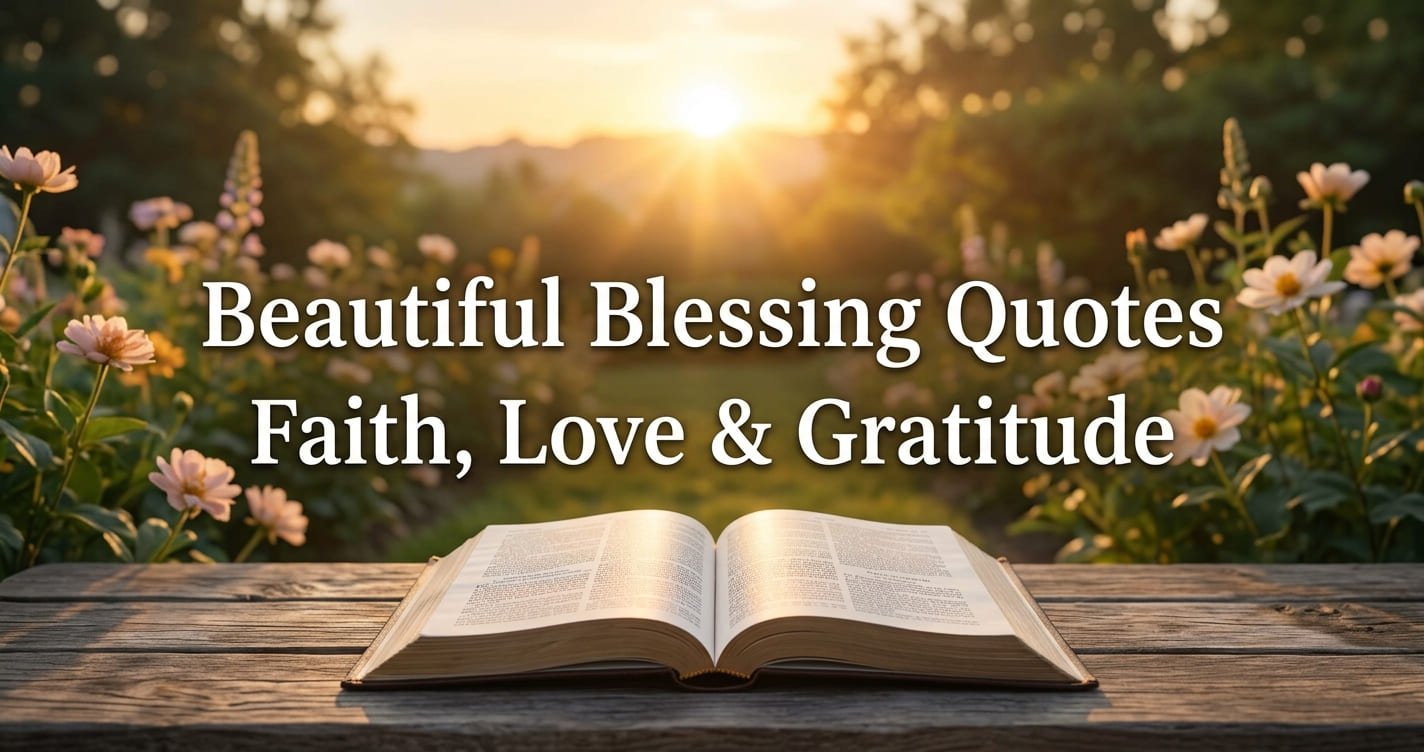 Beautiful blessing quotes to inspire faith, love and gratitude
