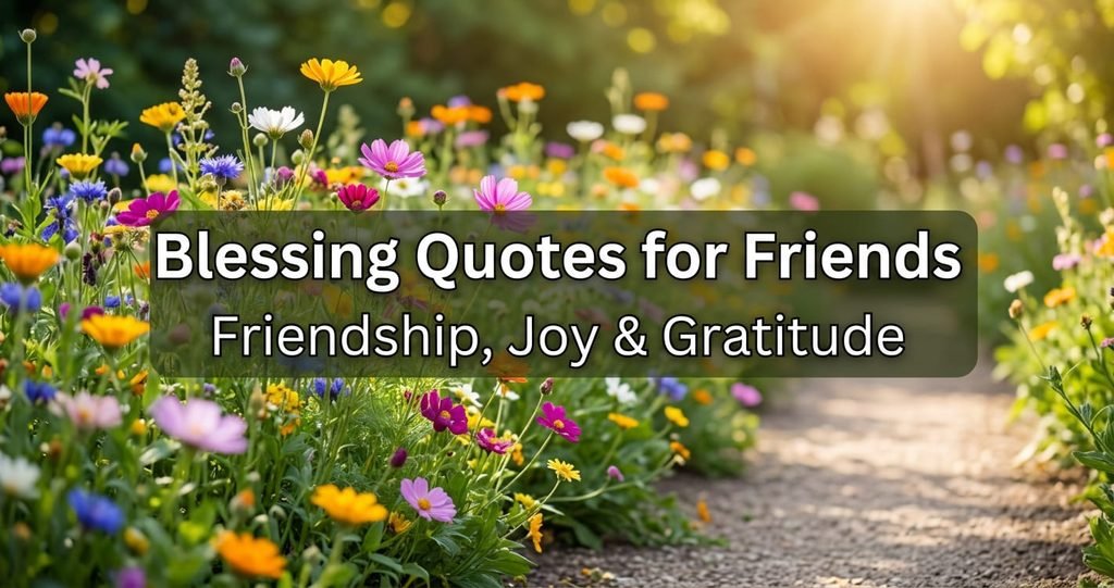 Blessing quotes for friends celebrating friendship, joy and gratitude