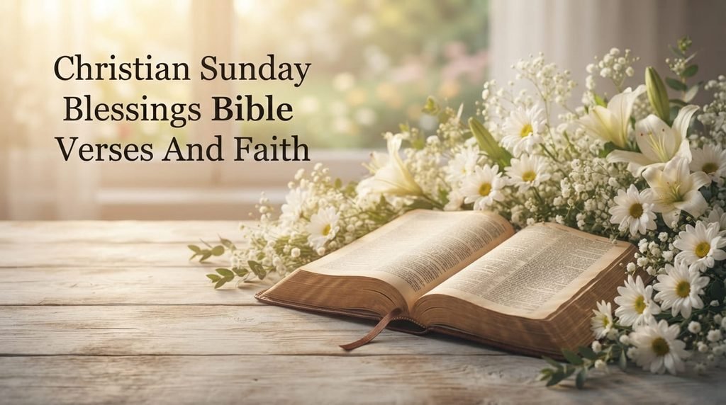 Christian Sunday Blessings and Bible Verses
