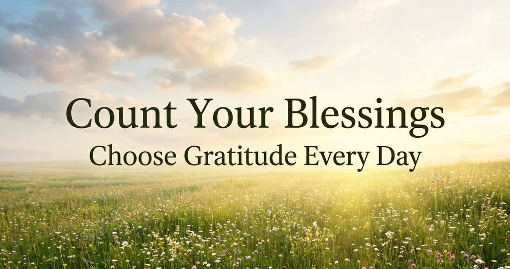 Count your blessings quotes about gratitude and appreciating life's gifts