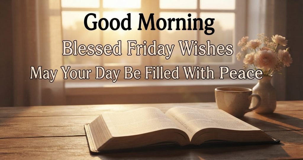 good morning blessed Friday wishes for a peaceful day