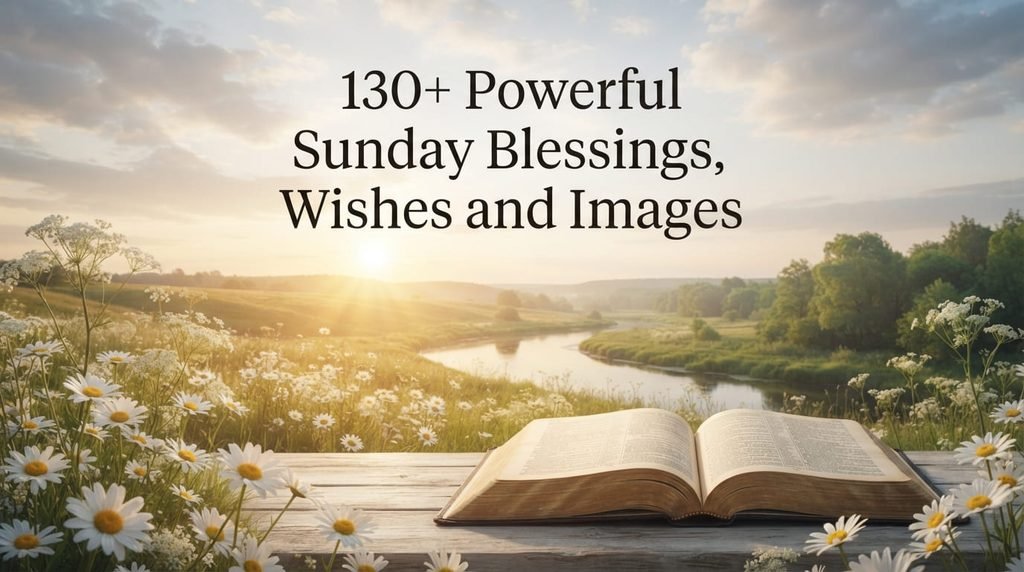 Good Morning Sunday Blessings