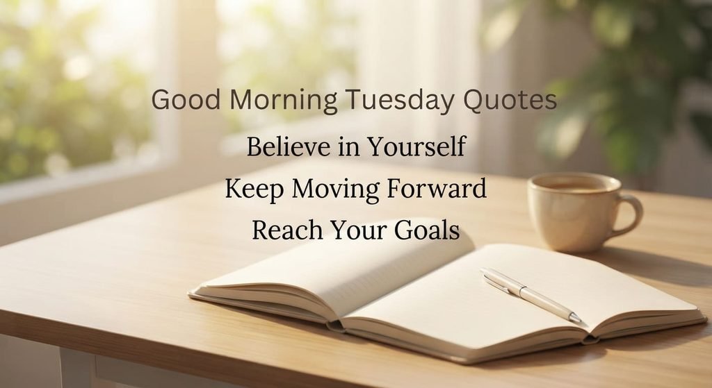 Good Morning Tuesday Quotes for motivation and success