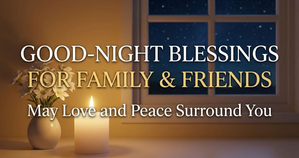 Good-night blessings for family and friends