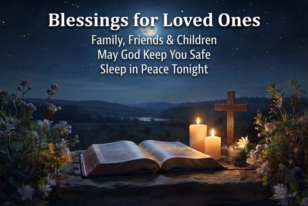 good night blessings for family friends and loved ones
