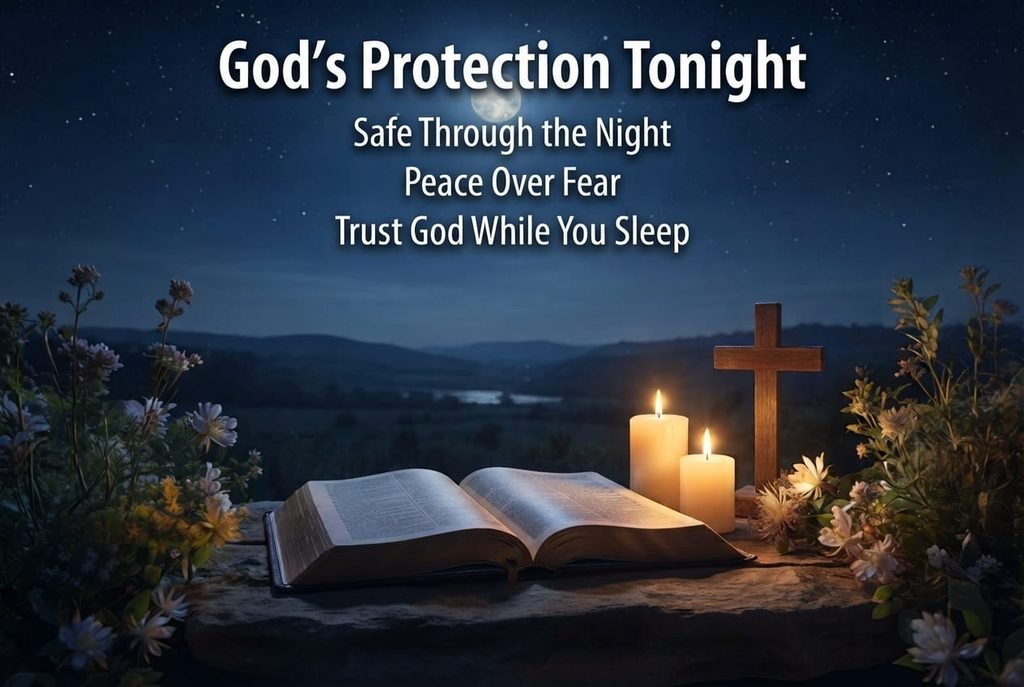 good night blessings for protection and safety