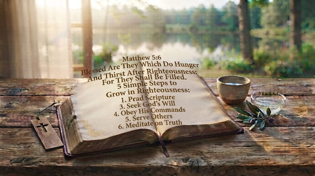 How to Hunger and Thirst for Righteousness