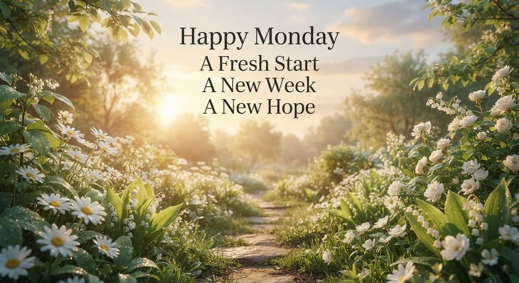 Happy Monday Wishes for a Fresh Start