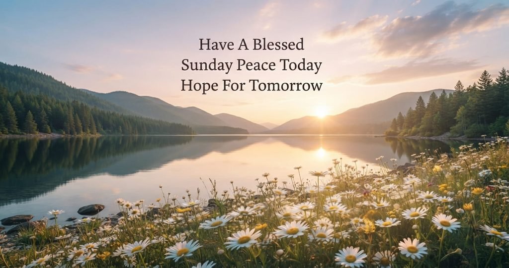 Peaceful Sunday and New Week