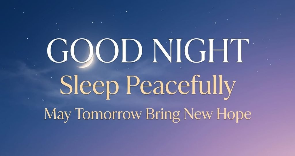 Short good-night blessings for text messages