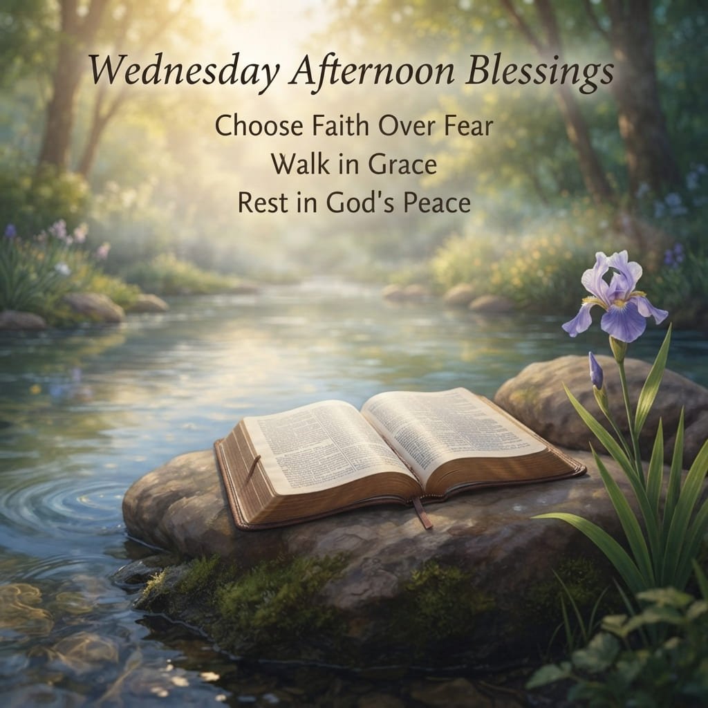 short Wednesday afternoon blessings to share