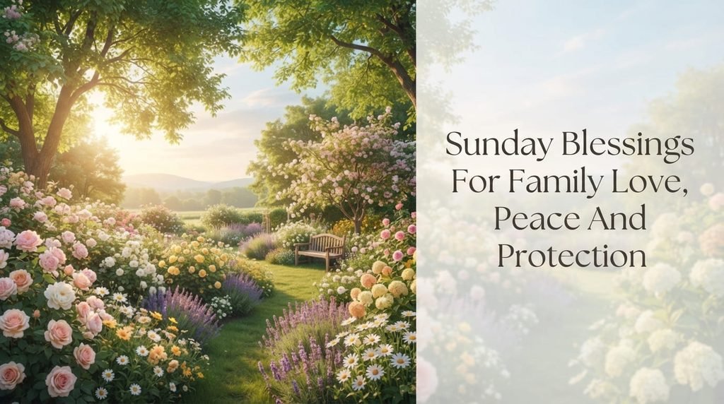 Sunday Blessings for Family and Loved Ones