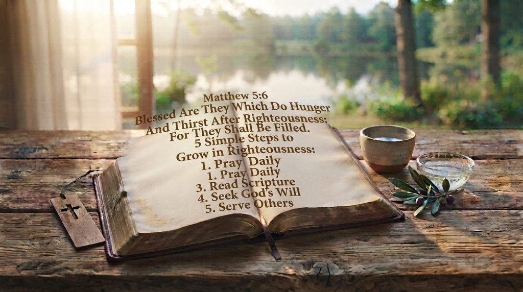 They Shall Be Filled Matthew 5:6