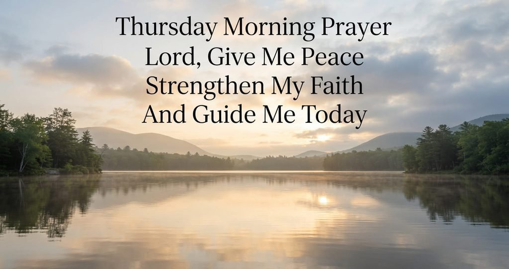 Thursday blessings for family with flowers and morning sunlight
