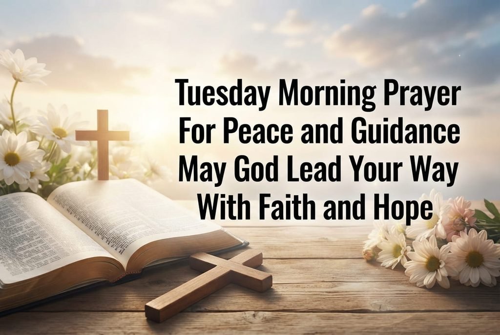 Tuesday morning prayer for blessings and guidance