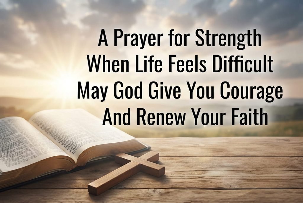 Tuesday prayer for strength and faith