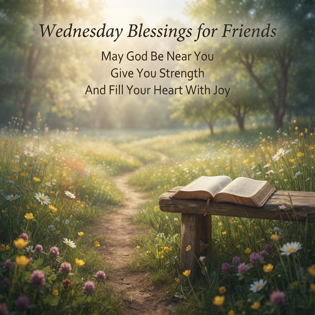 Wednesday afternoon blessings for friends
