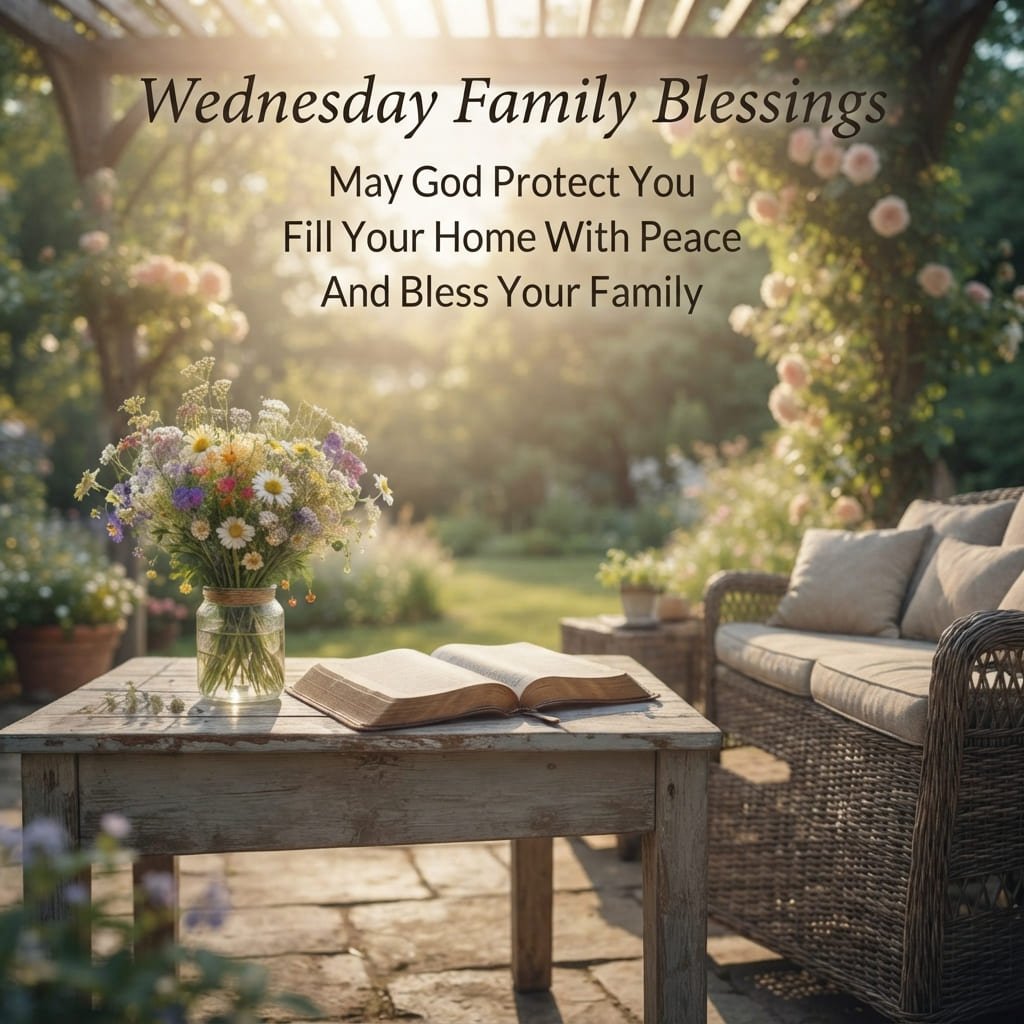 Wednesday afternoon blessings for family